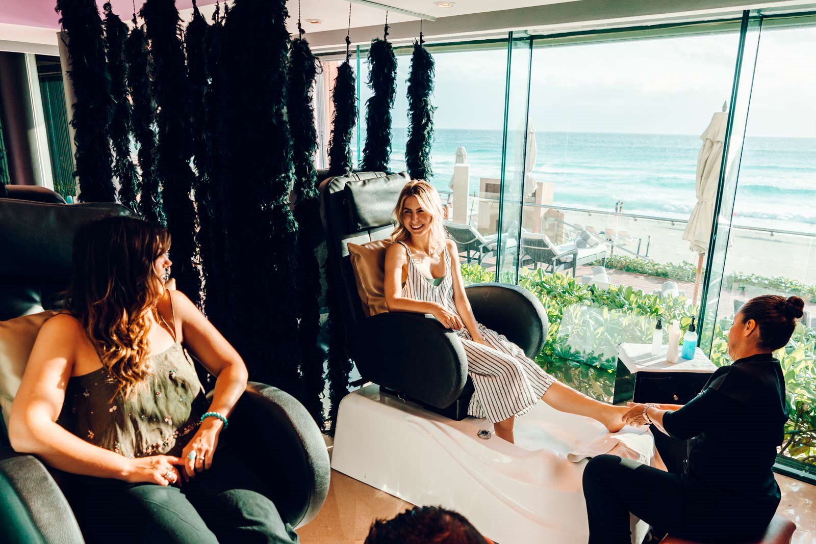 pedicuras en Hard Rock Hotel Cancun