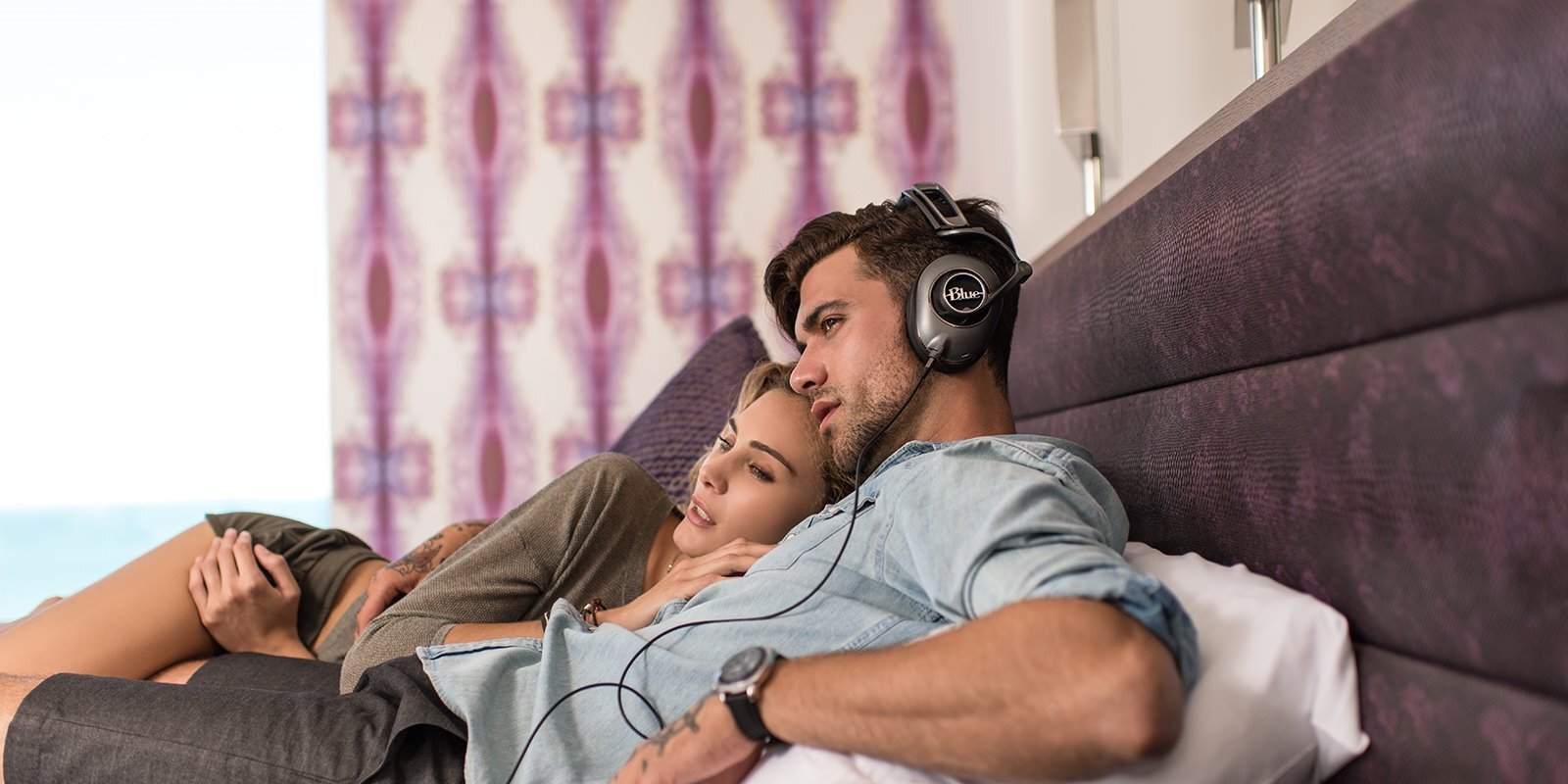 pareja en la cama